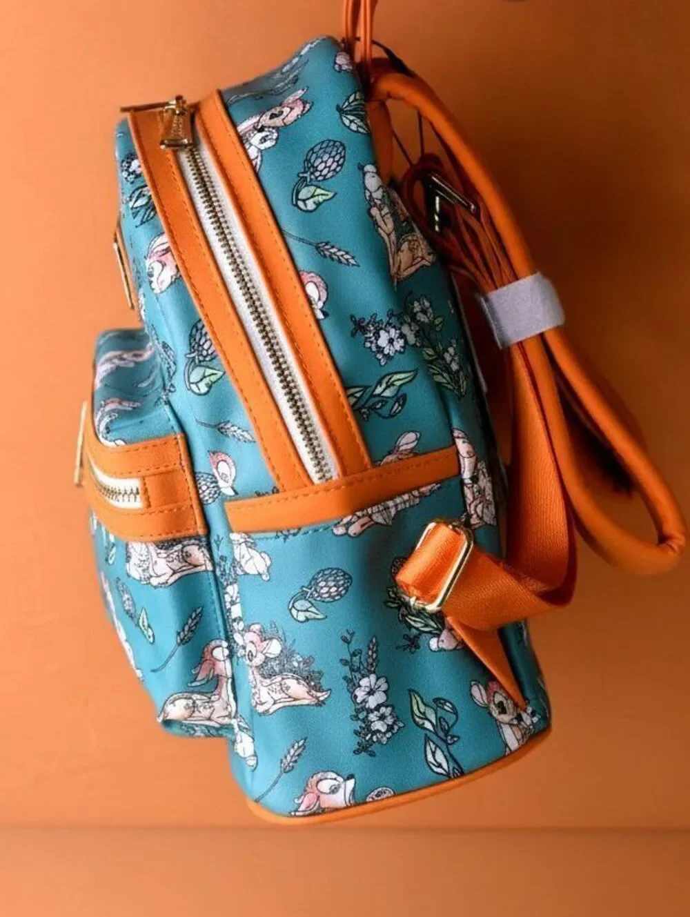 Loungefly Disney Bambi Forest Floral Mini Backpack - NWT